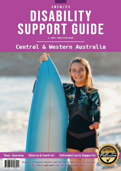 Front Cover Disability Support Guide