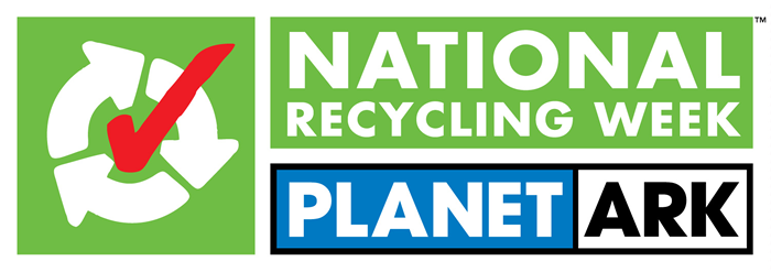 Planet ark logo, national recycling week