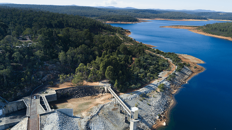 Serpentine Dam Image