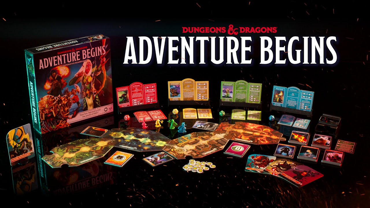 Junior Dungeons and Dragons Board Game: Monday