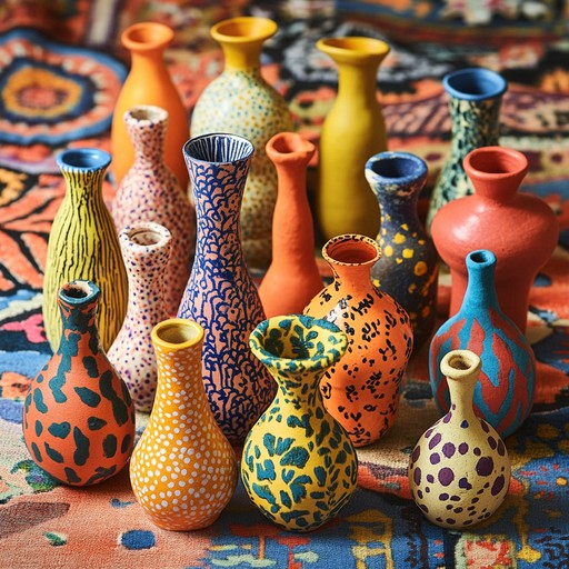 Ceramic Vase & Trinket Tray Painting - School Holiday Activity