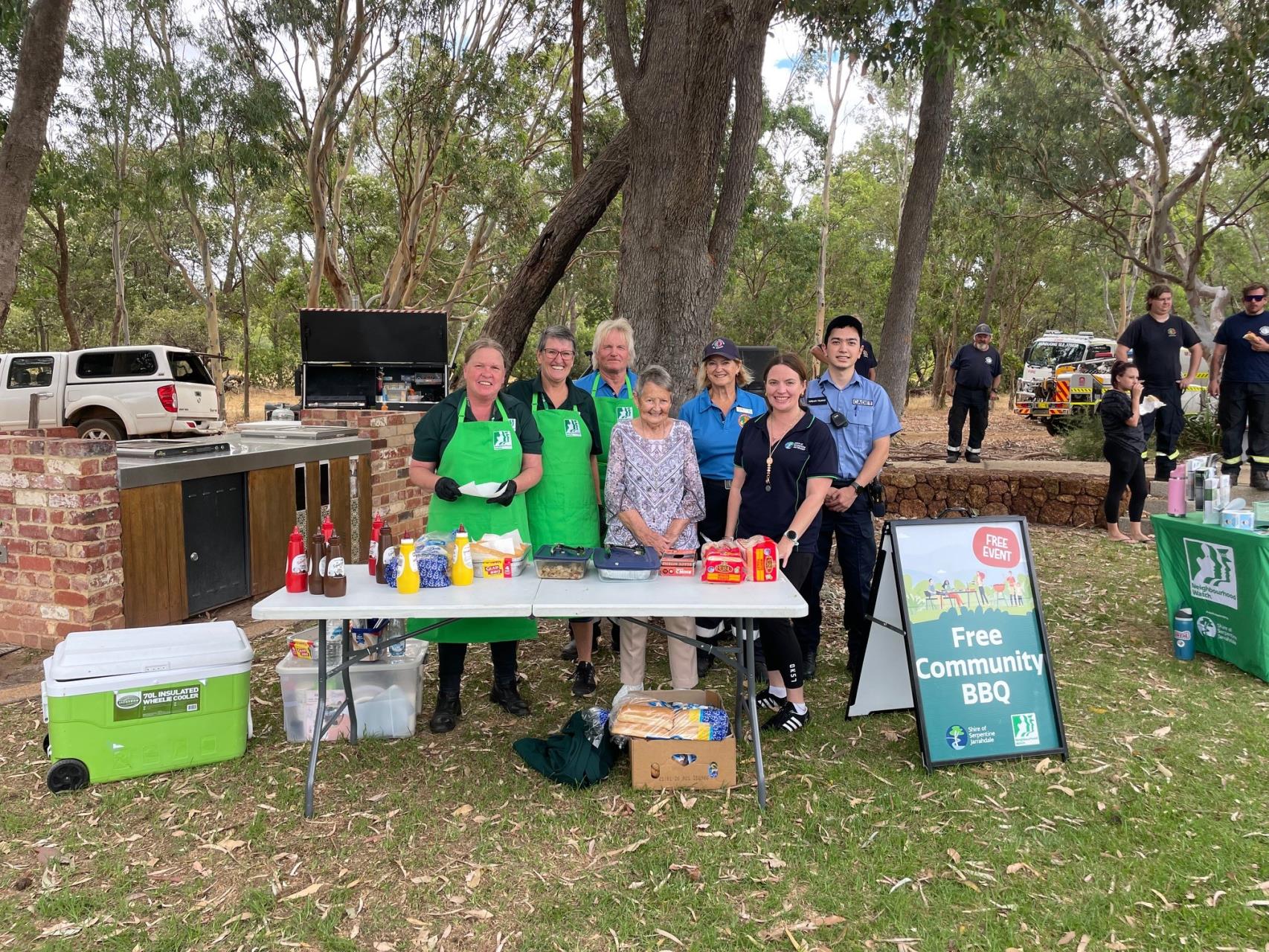 Free BBQ brings SJ together post-fire