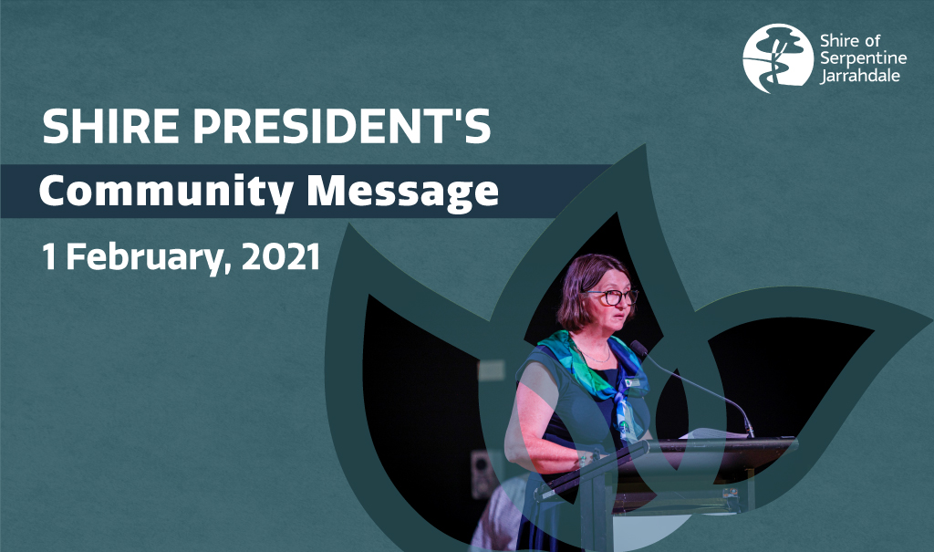 COVID-19 lockdown: Shire President Community Message