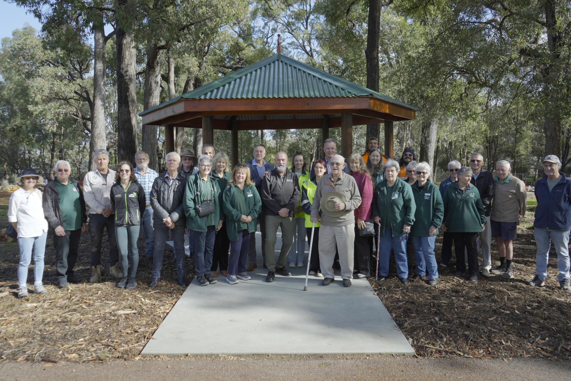 Jarrahdale Cemetery gazebo opens