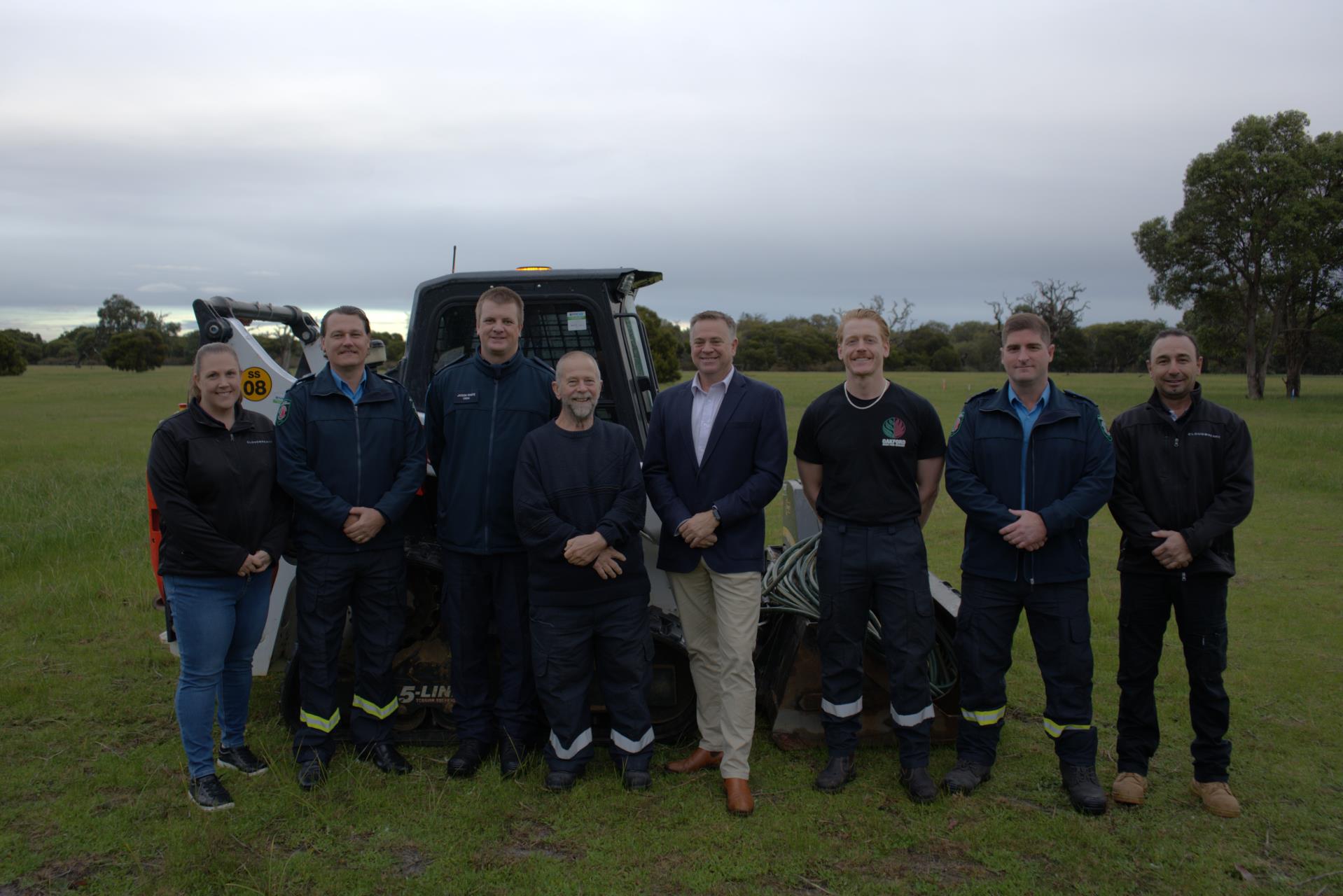 Construction begins on new home for Oakford emergency volunteers