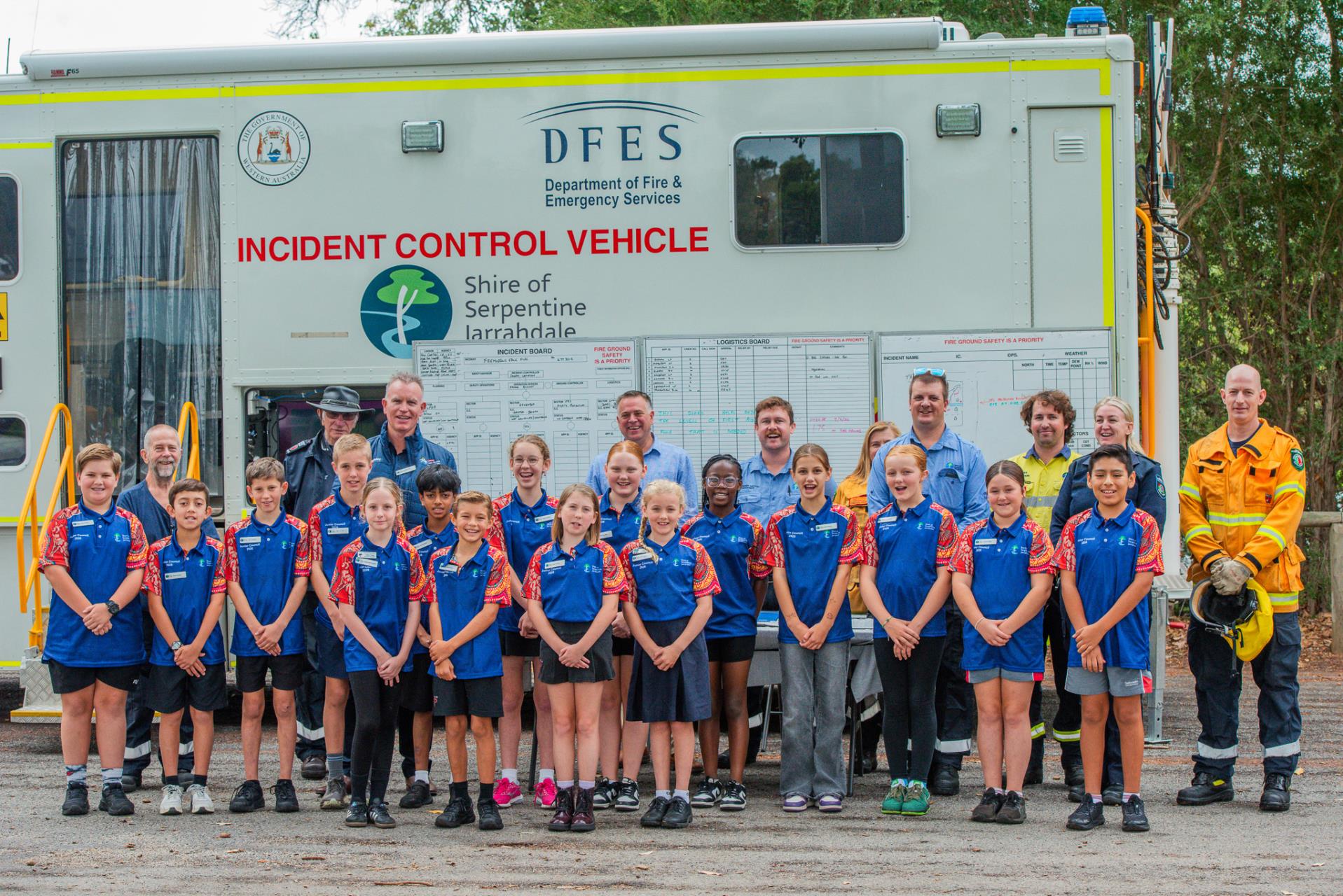 Junior Council visits Mundijong Fire Station