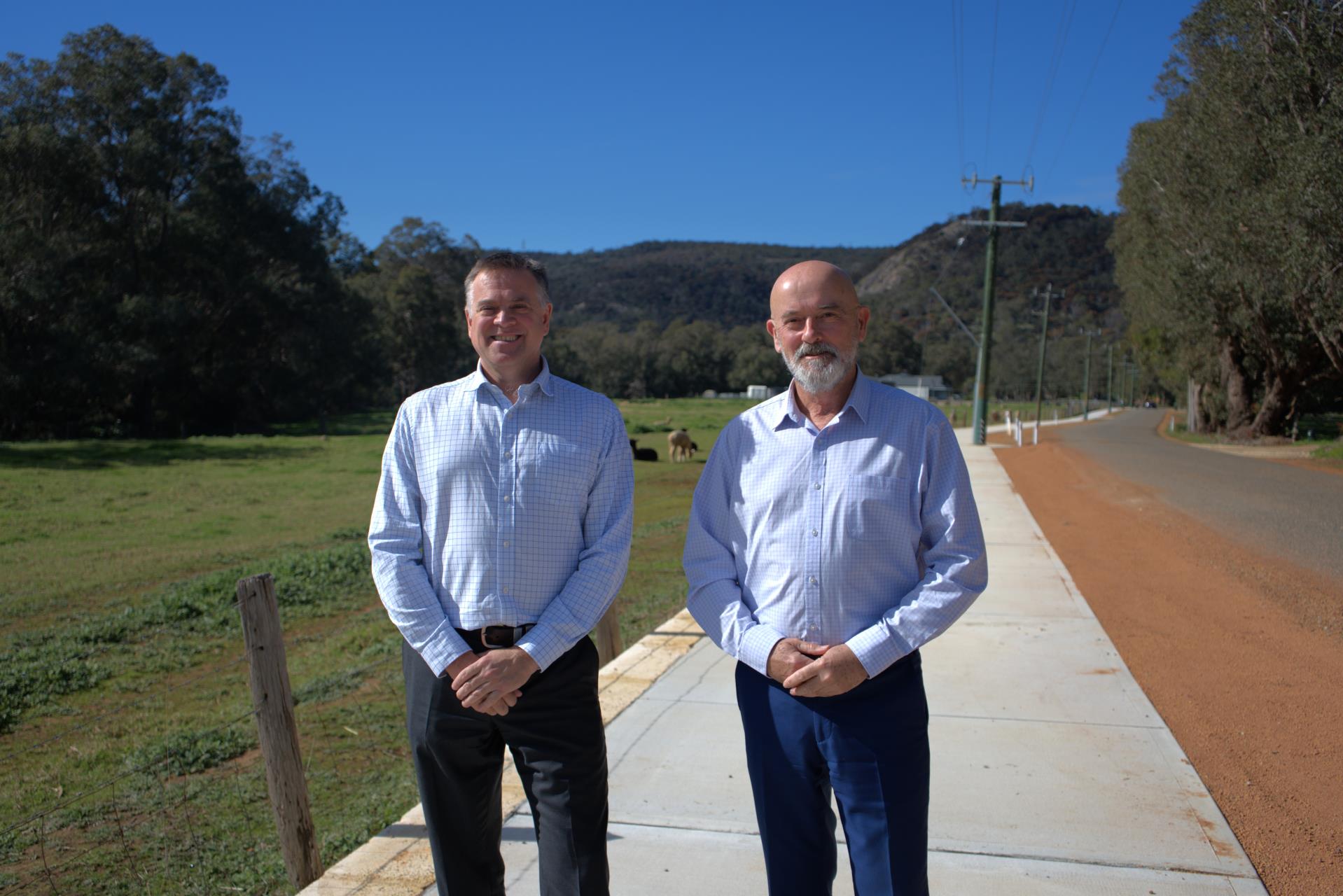 New shared path connects Serpentine Town Centre with National Park