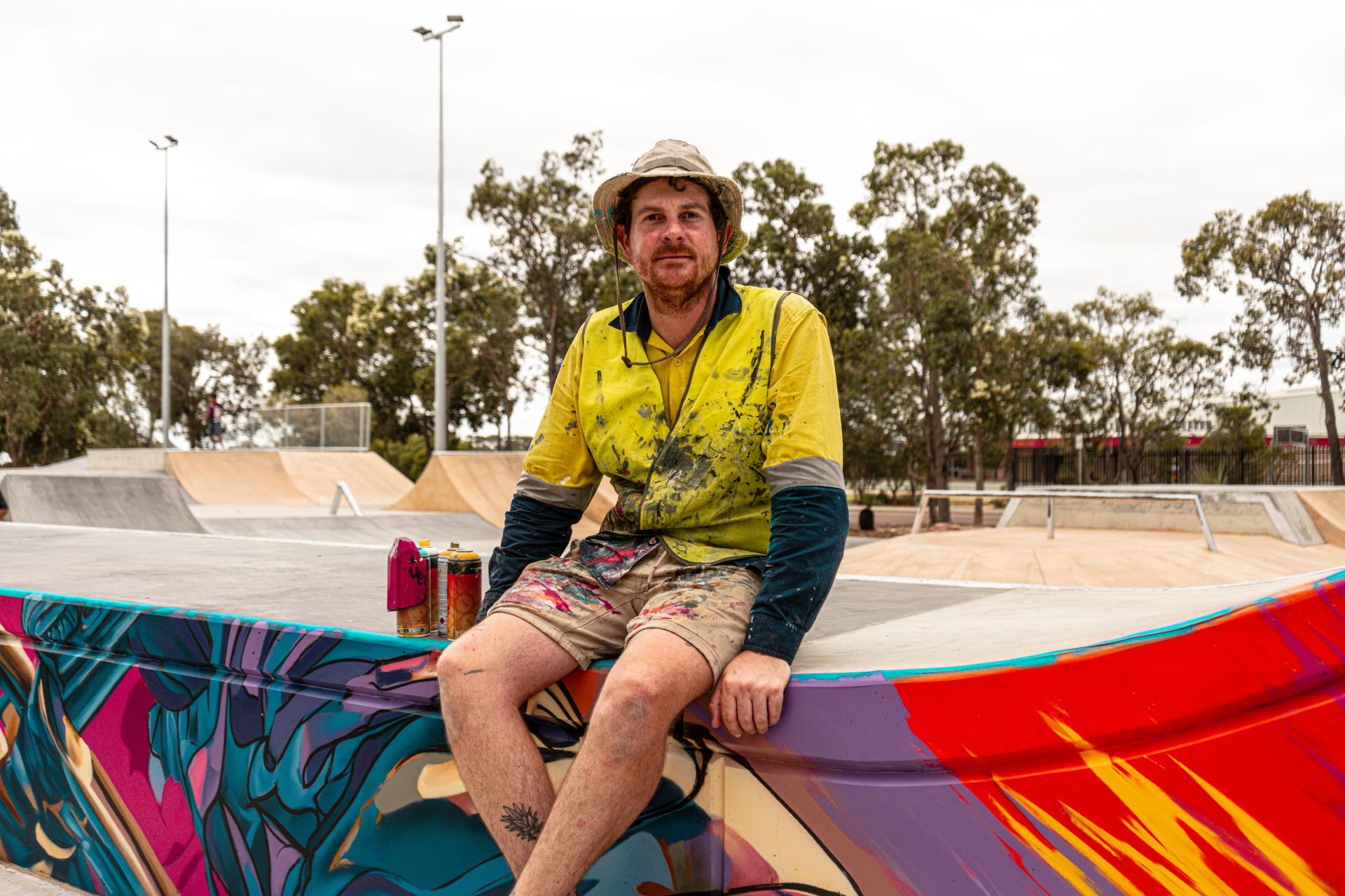 Mural complete at Byford Skate Park