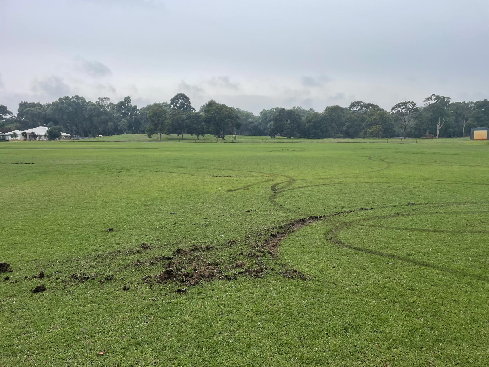 Working together to address damage to local ovals and reserves