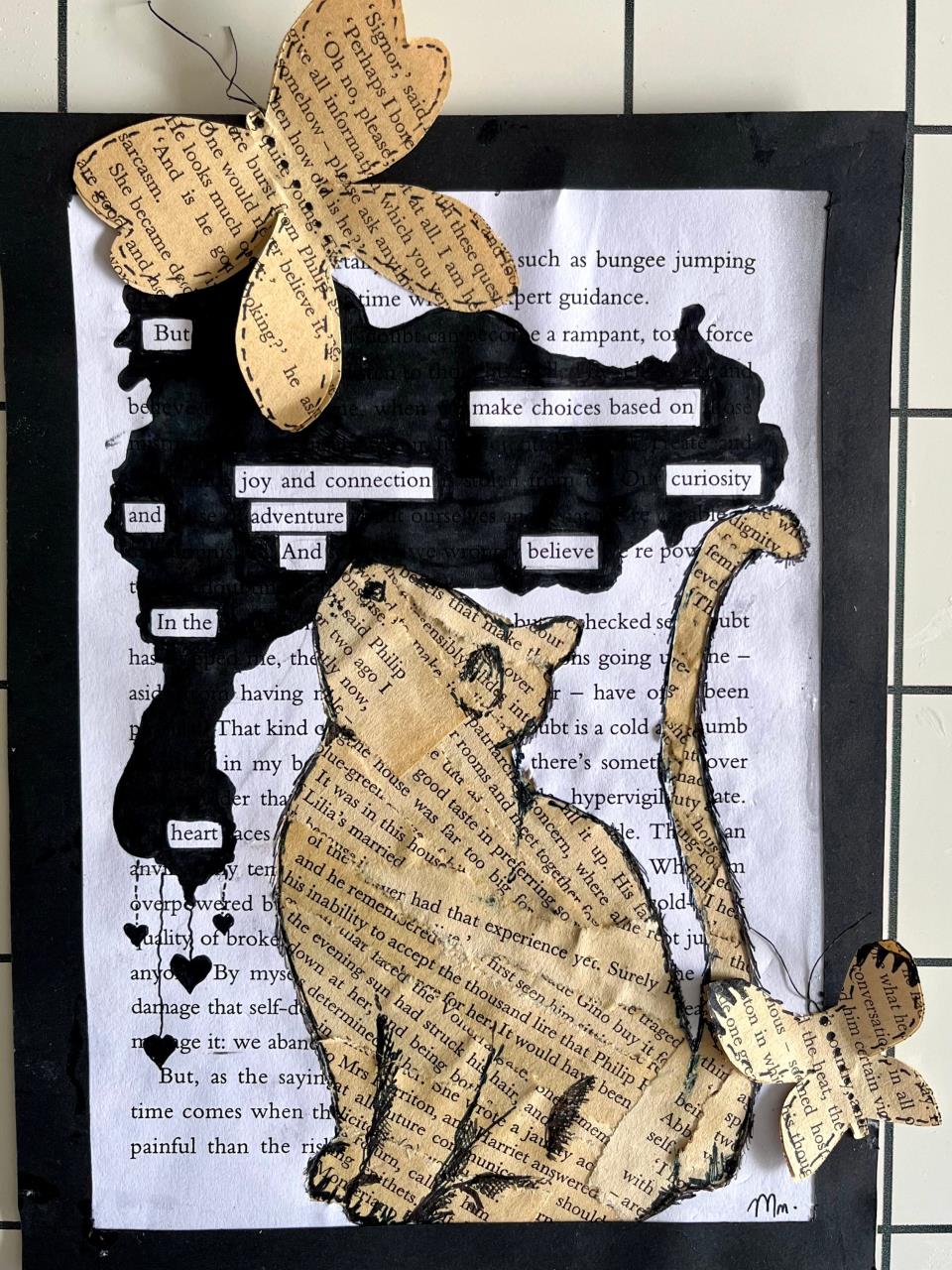 Artistic Blackout Poetry with Monique Mulligan