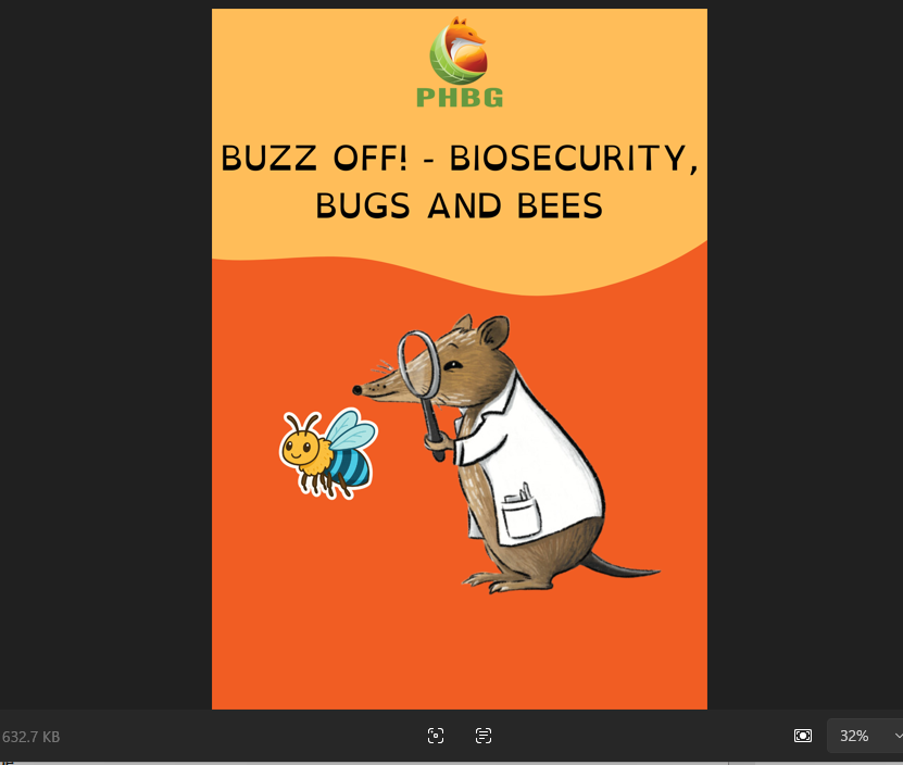 Buzz Off! Biosecurity, Bugs and Bees - Kids Educational Program July 2026