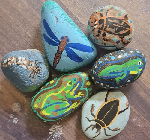 Eco Art Rock Painting (Ages 6 to 17)