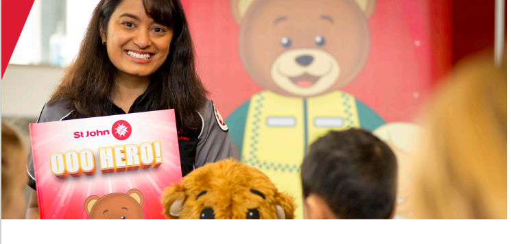 St John First Aid for Kids - 000 Hero Story Time - (Ages 3 to 5)