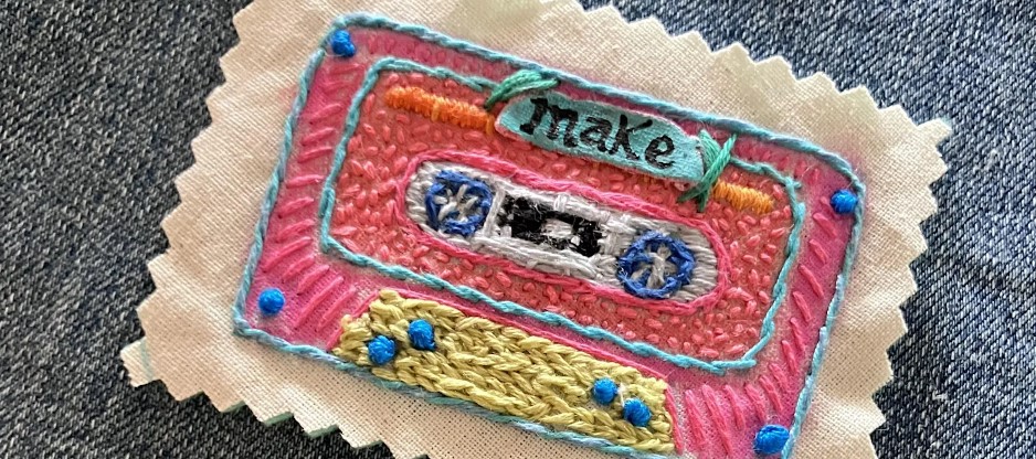 Patches of You - Creative Stitching Workshop (Ages 12 to 17)