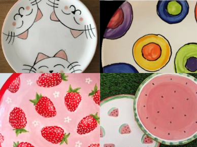 Pottery Painting with Minky's Pottery