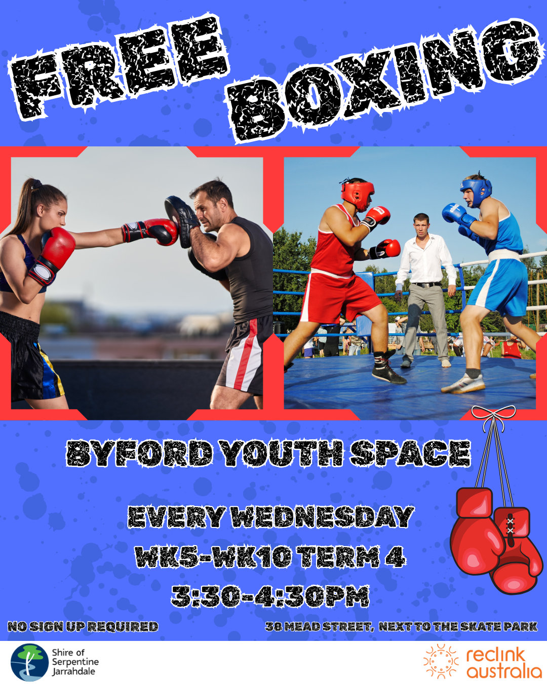 Free Youth Boxing Sessions