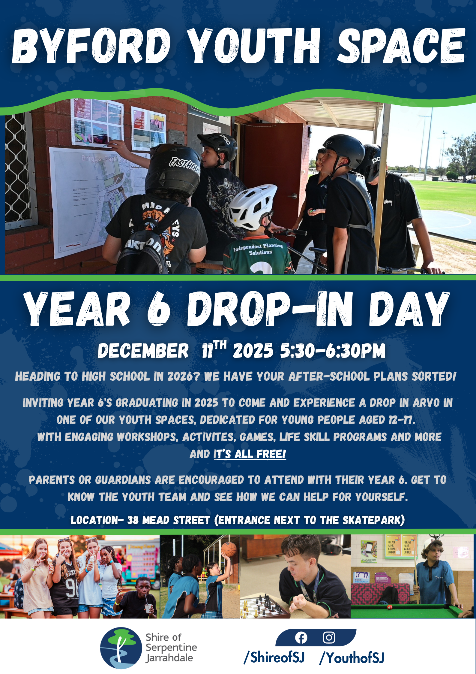 Year 6 Open Day 2025 // Byford Youth Space