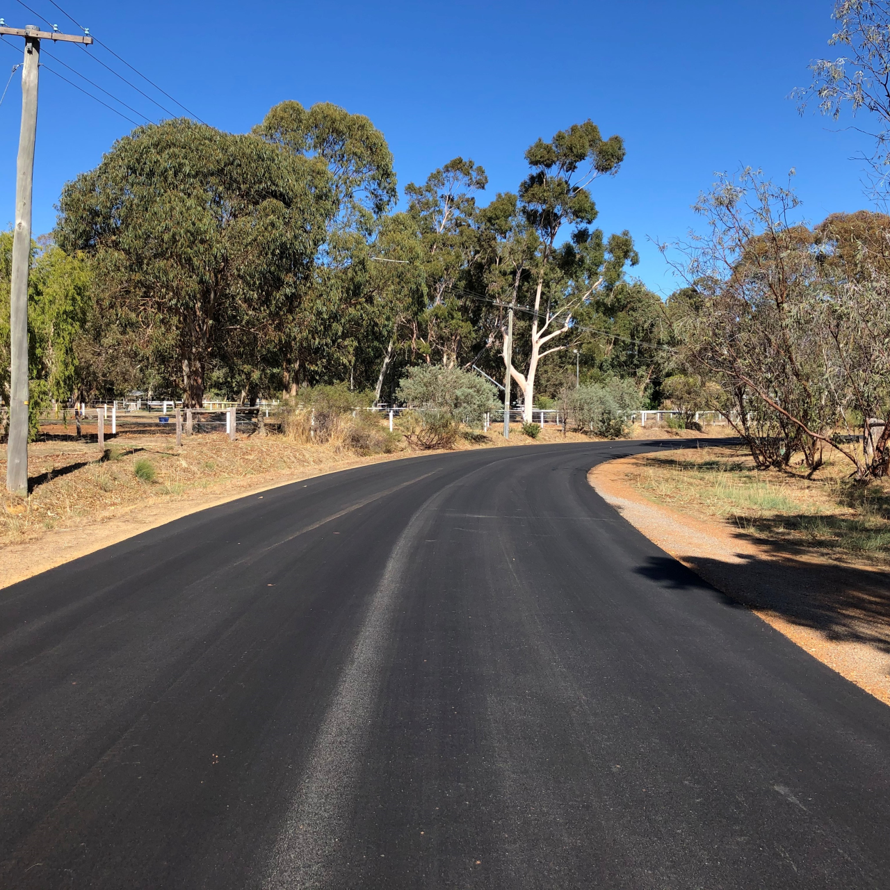 Local roads upgraded as part of Shire's Road Re-Seal Program
