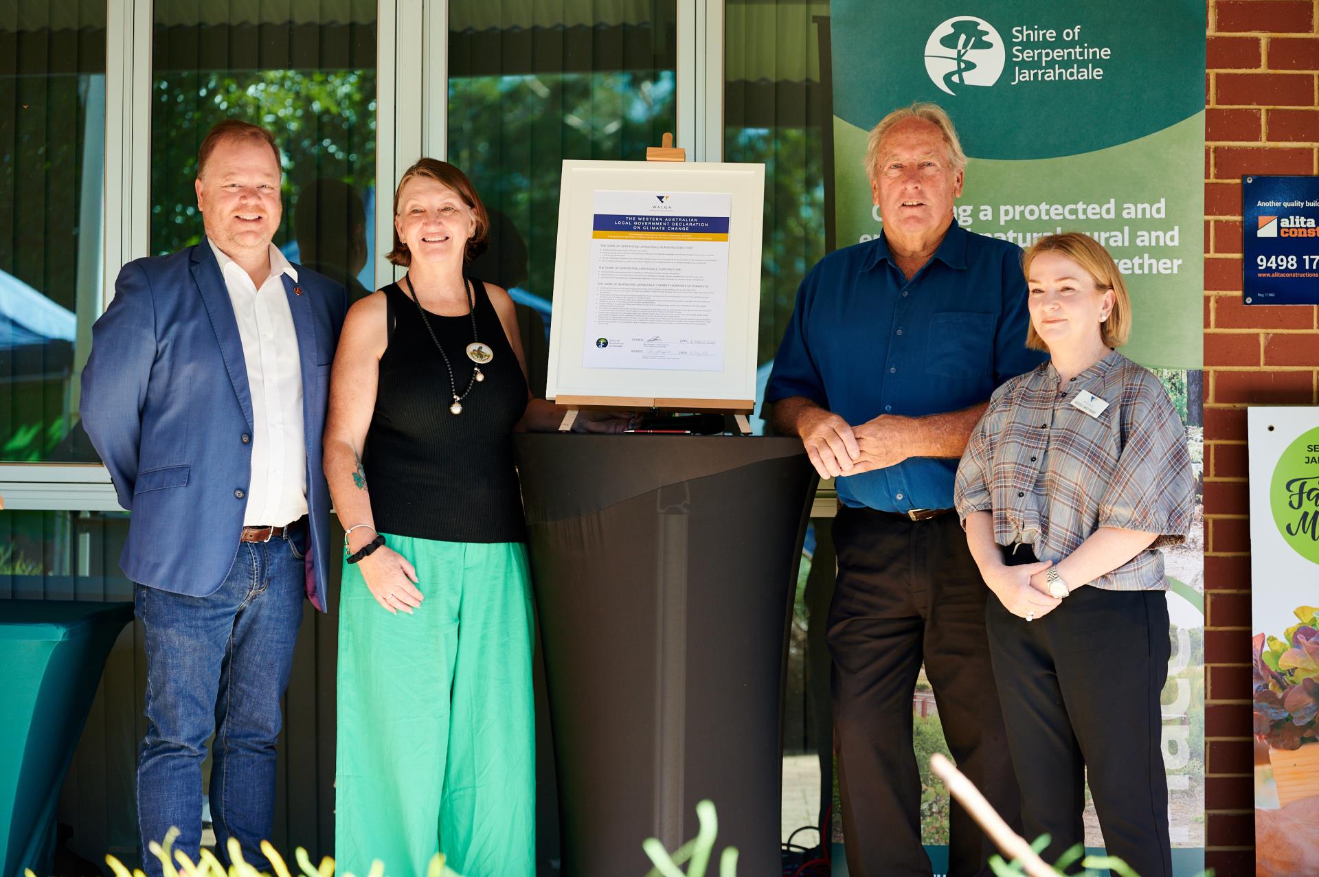 Serpentine Jarrahdale Council signs WALGA Climate Change declaration