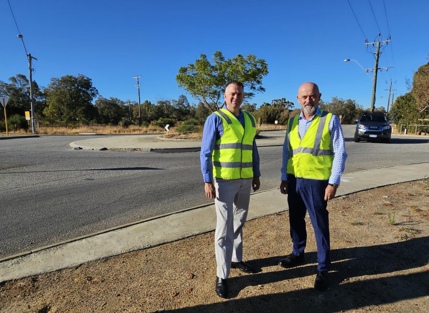 Roundabout upgrades to increase safety on Soldiers Road