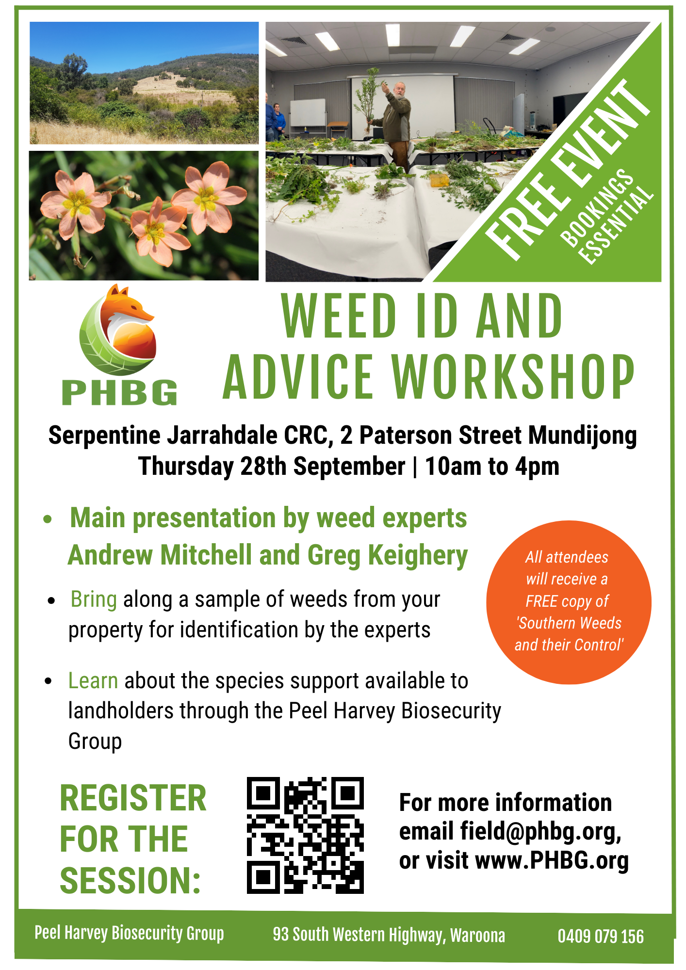 Weed ID and Advice Workshop