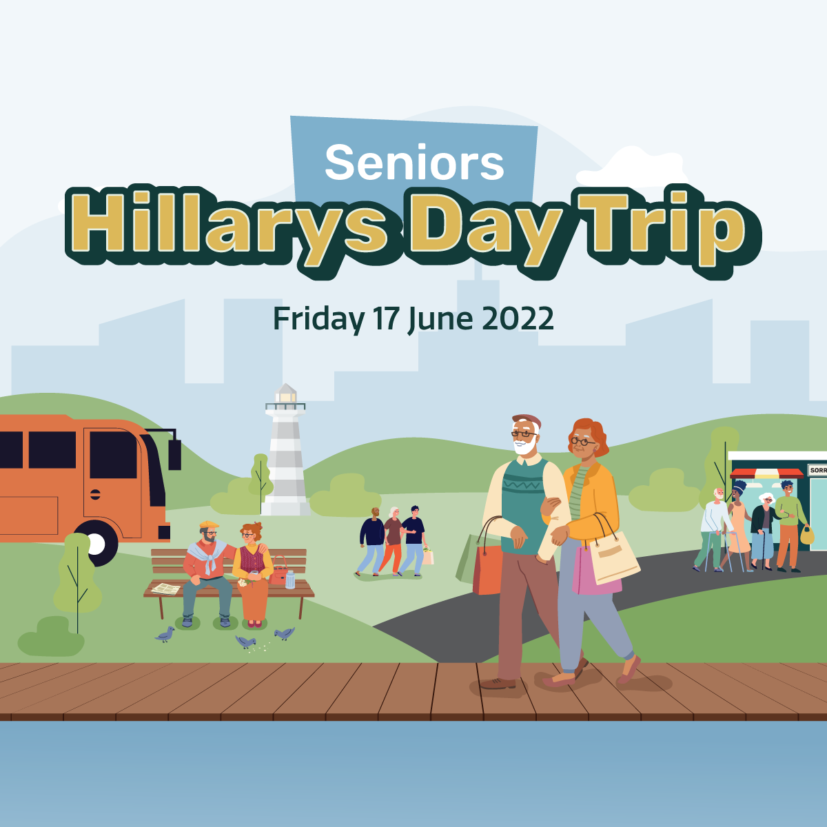 Seniors Hillarys Day Trip